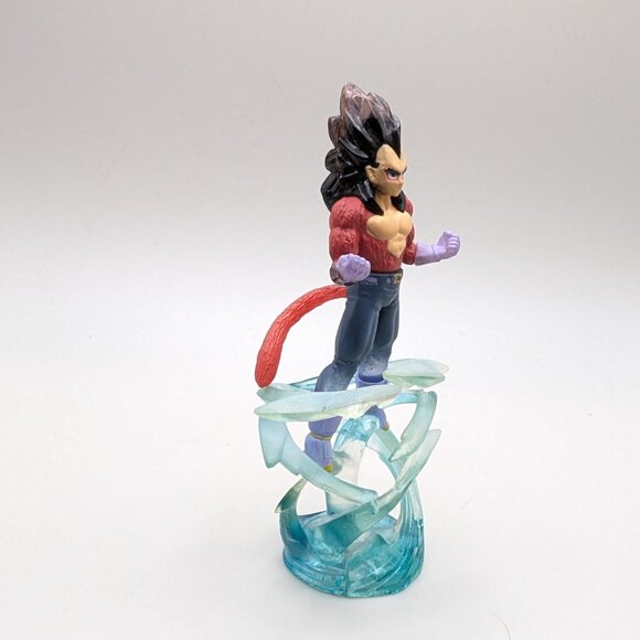 Dragon Ball GT Super Saiyan 4 Vegeta Gashapon Mini Figure Bandai Japan - Picture 3 of 6